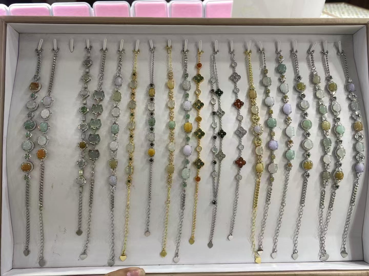 Burmese jade bracelet *10 pieces