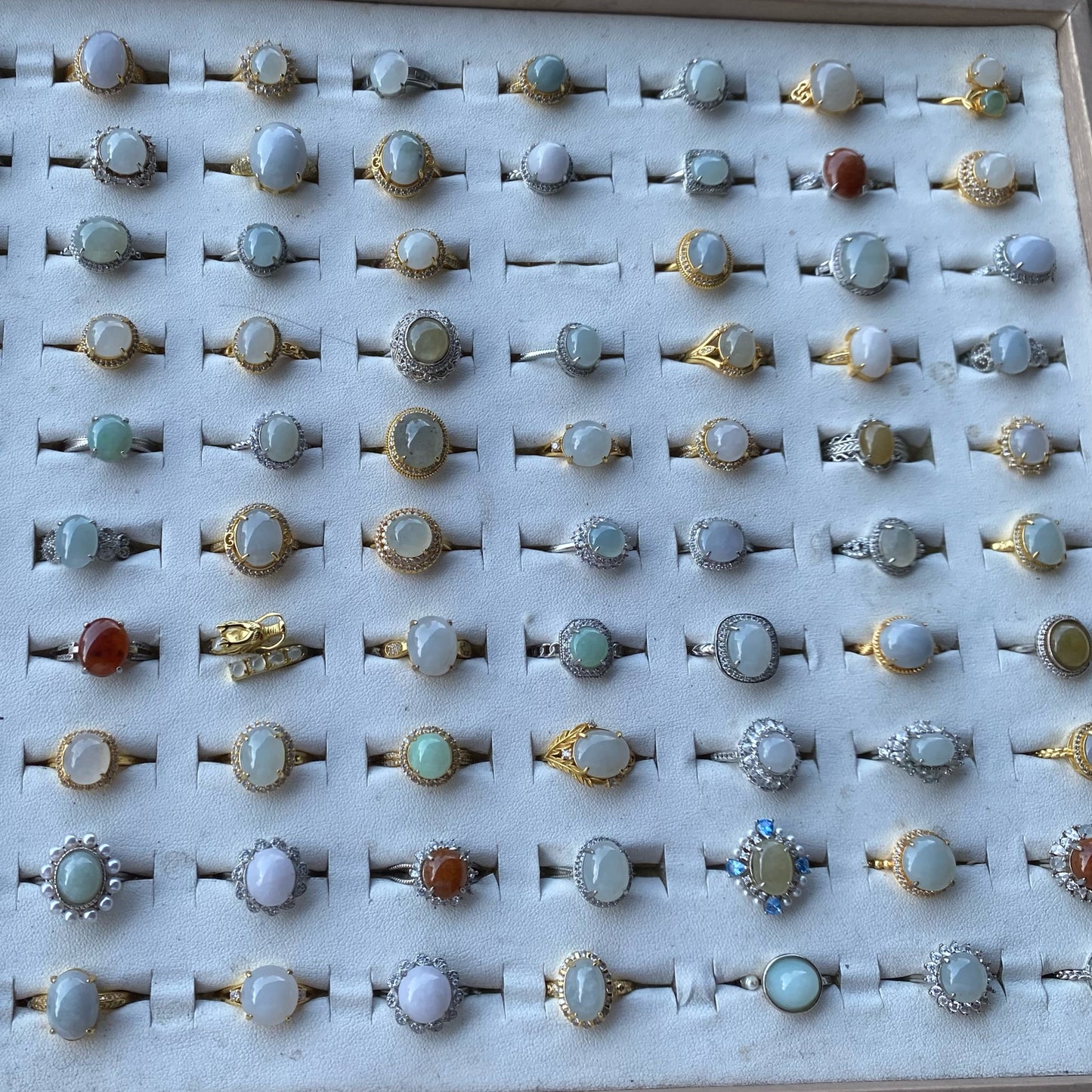 Jade ring*10 rings（1*1cm）