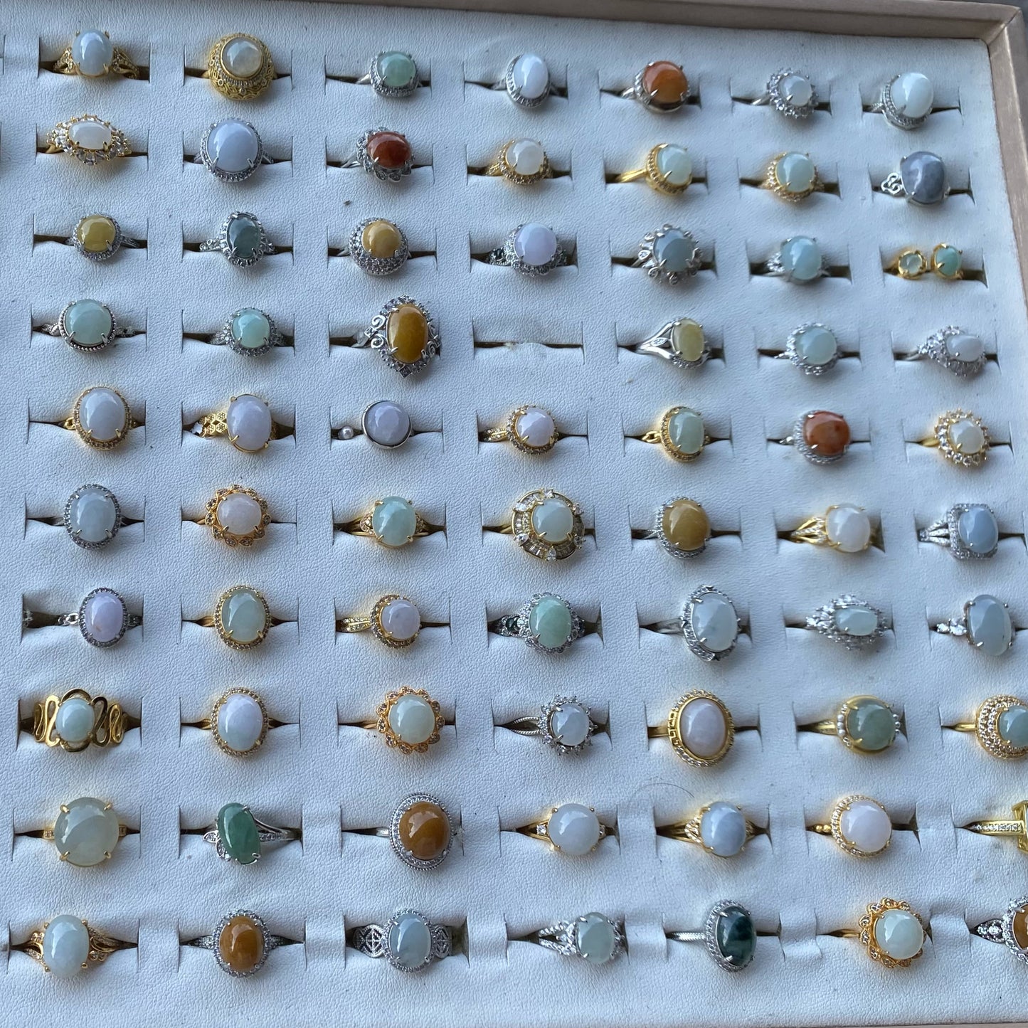 Jade ring*10 rings（1*1cm）