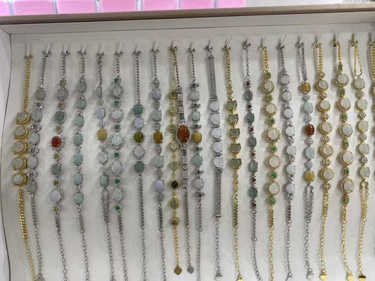 Burmese jade bracelet *10 pieces