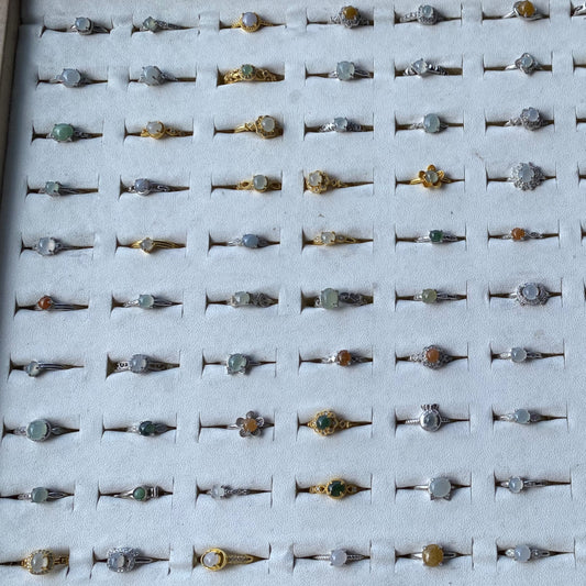 Jade ring*10 rings（0.5*0.5cm）