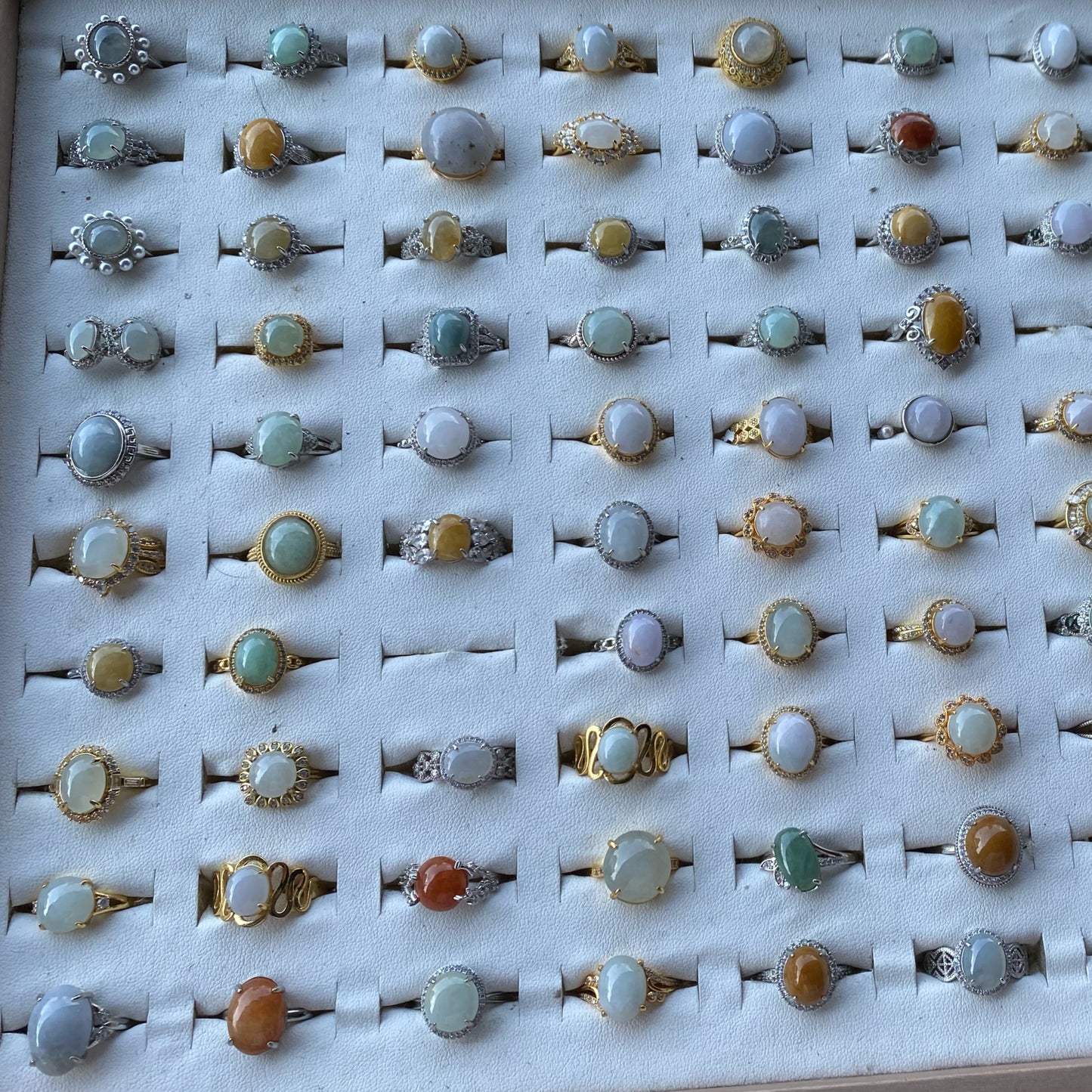 Jade ring*10 rings（1*1cm）