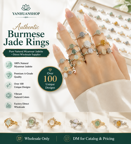 Jade ring*10 rings（1*1cm）