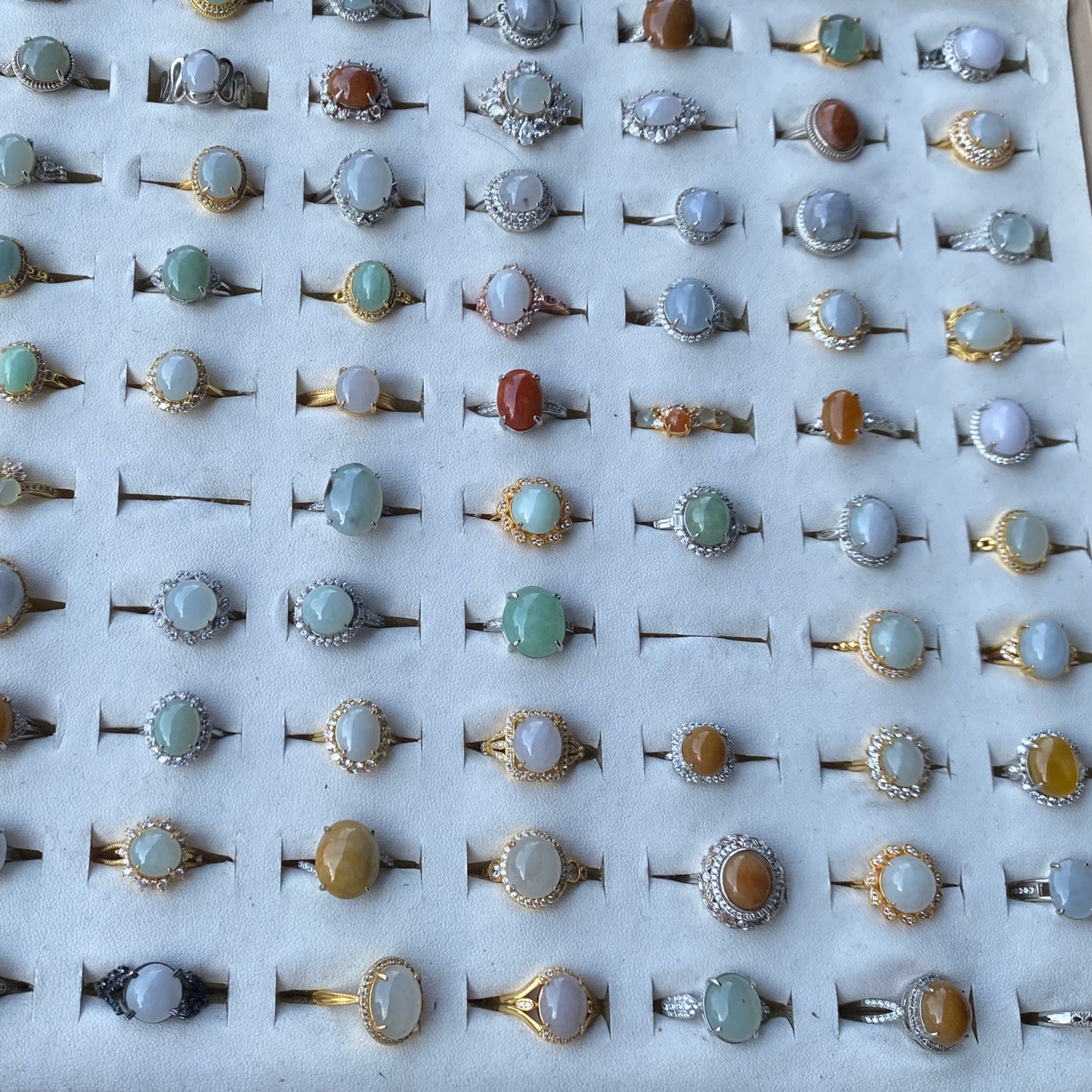 Jade ring*10 rings（1*1cm）