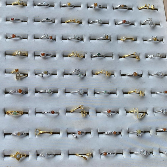 Jade ring*10 rings（0.25*0.25cm）